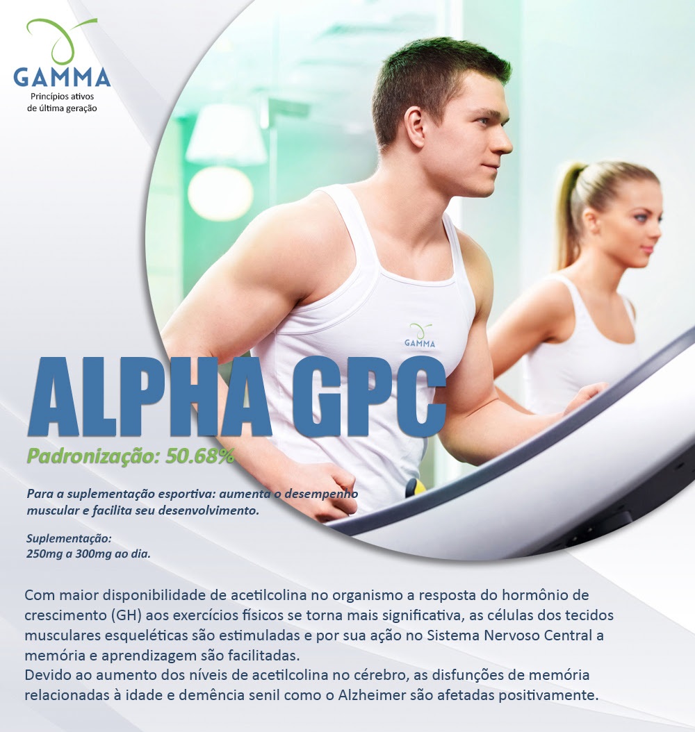 Alpha GPC 300mg 60 Cápsulas